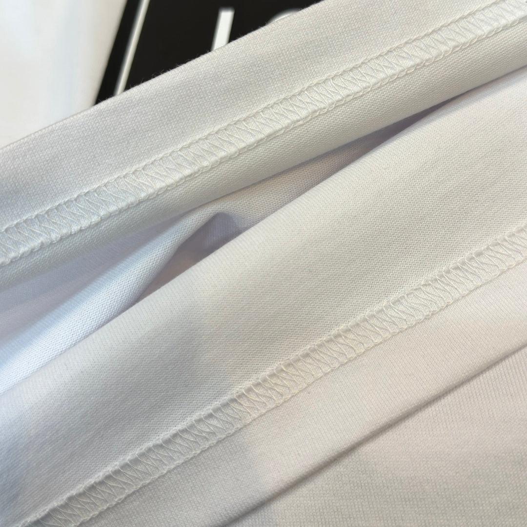 Burberry White T-Shirt Without Collar - Banlieue91