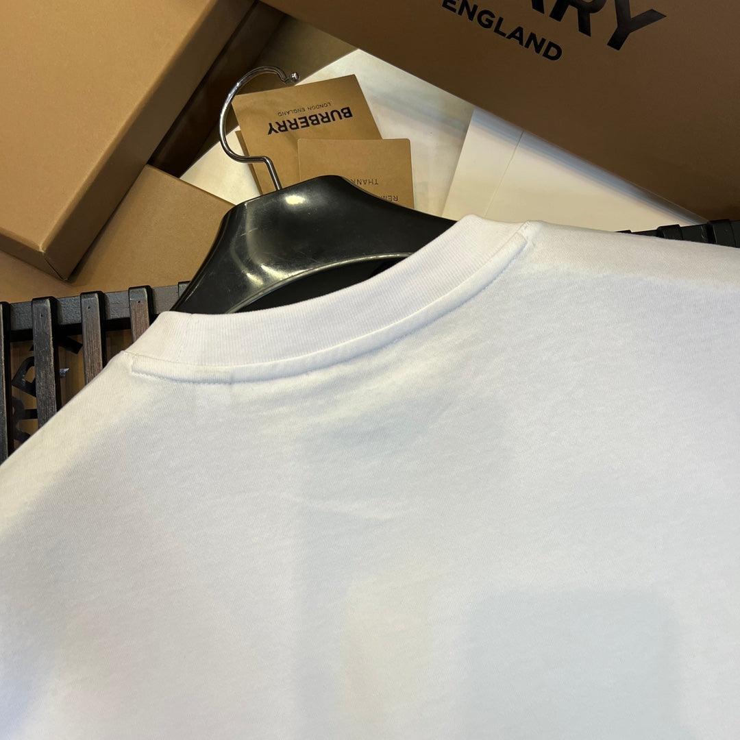 Burberry T-Shirt Without Collar 'White' - Banlieue91