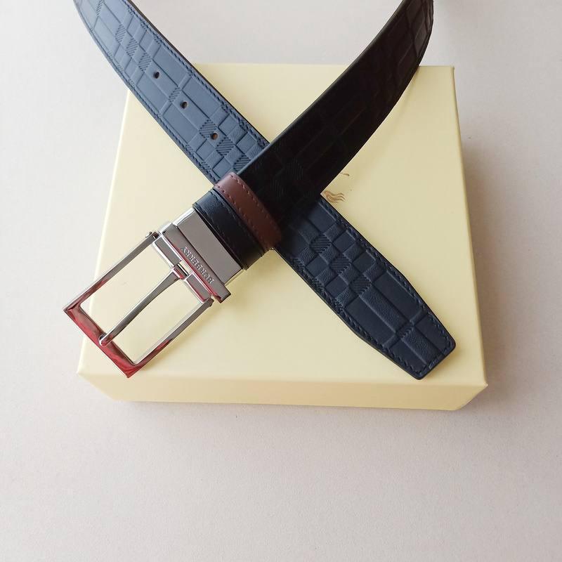 Burberry Leather Vintage Belt 'Black' - Banlieue91