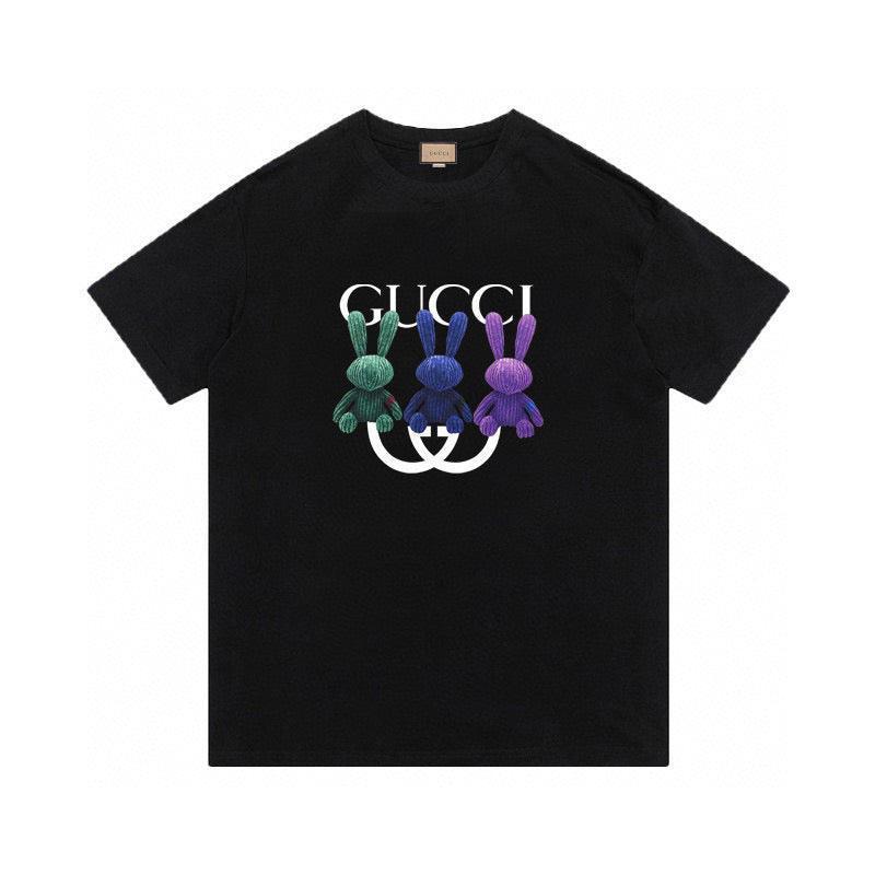 Gucci T-Shirt Without Collar 'Black' - Banlieue91