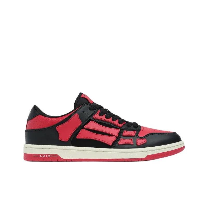AMIRI Skel Top Low Low Top Skateboard Shoes Men's Red - Banlieue91 -