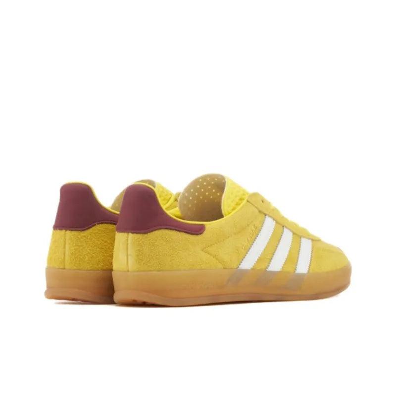 Adidas Originals Gazelle Indoor 'Bright Yellow Burgundy' - Banlieue91 -