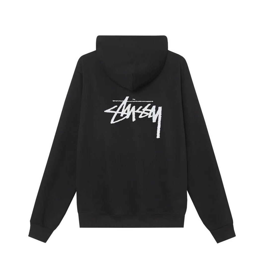 Stussy x Our Legacy x Our Legacy Work Shop Drop Hoodie 'Black' - Banlieue91 -