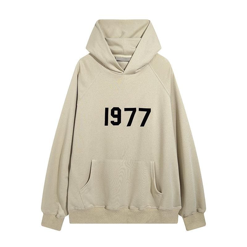Fear of God Essentials 1977 Hoodie 'Beige' | Banlieue91