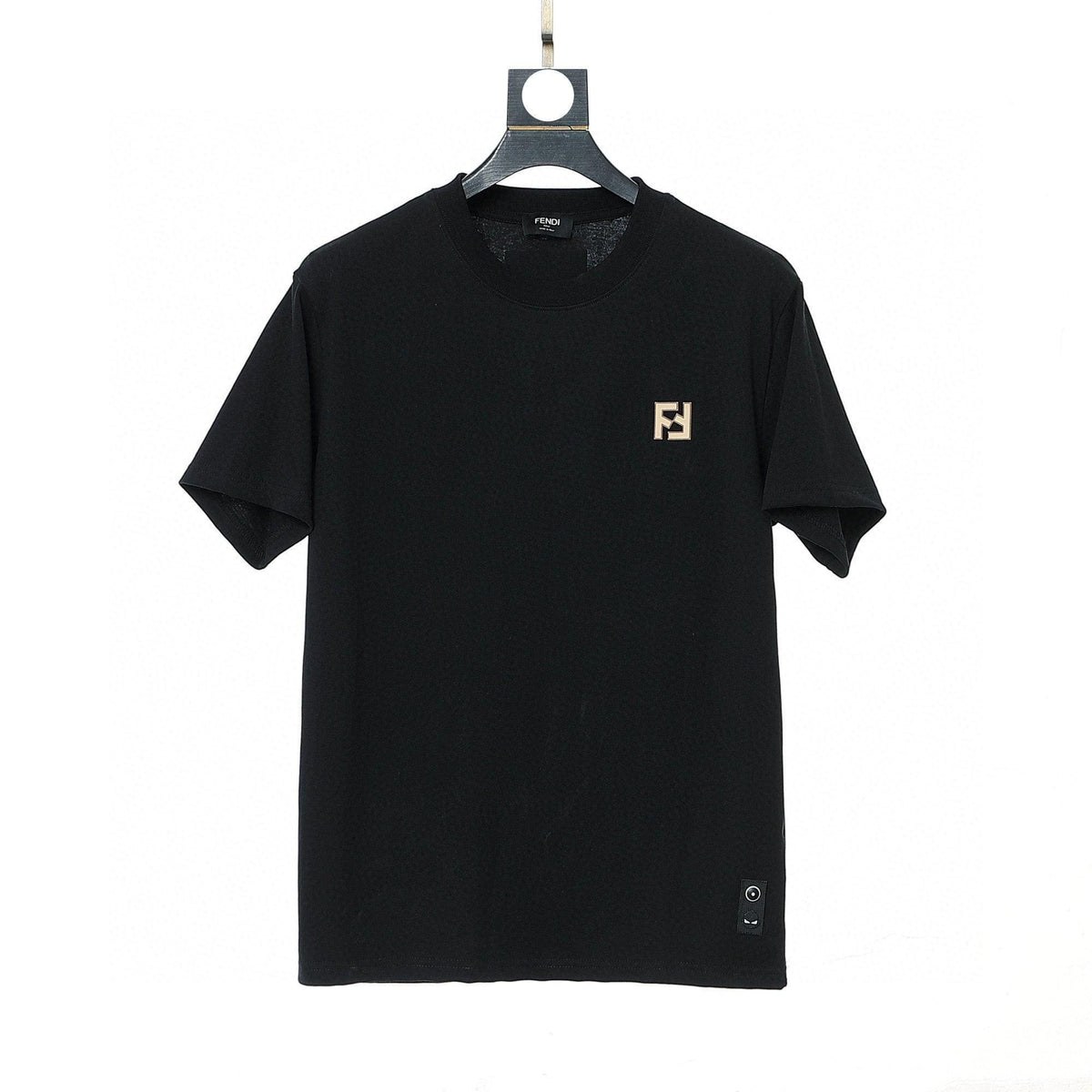 Fendi T-Shirt without Collar 'Black' | Banlieue91