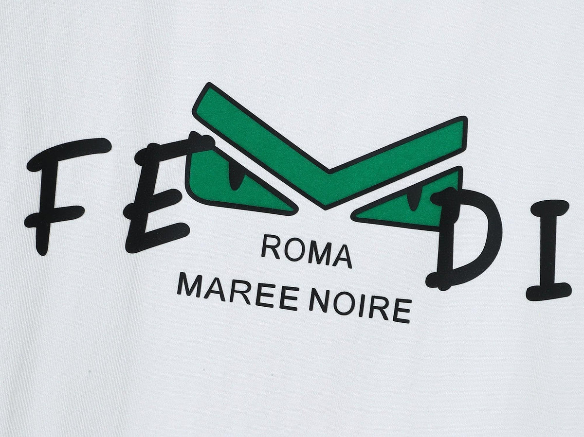 Fendi T-Shirt without Collar 'White' | Banlieue91