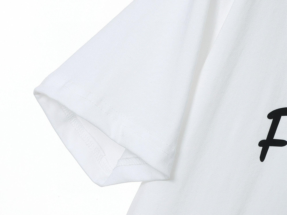 Fendi T-Shirt without Collar 'White' | Banlieue91