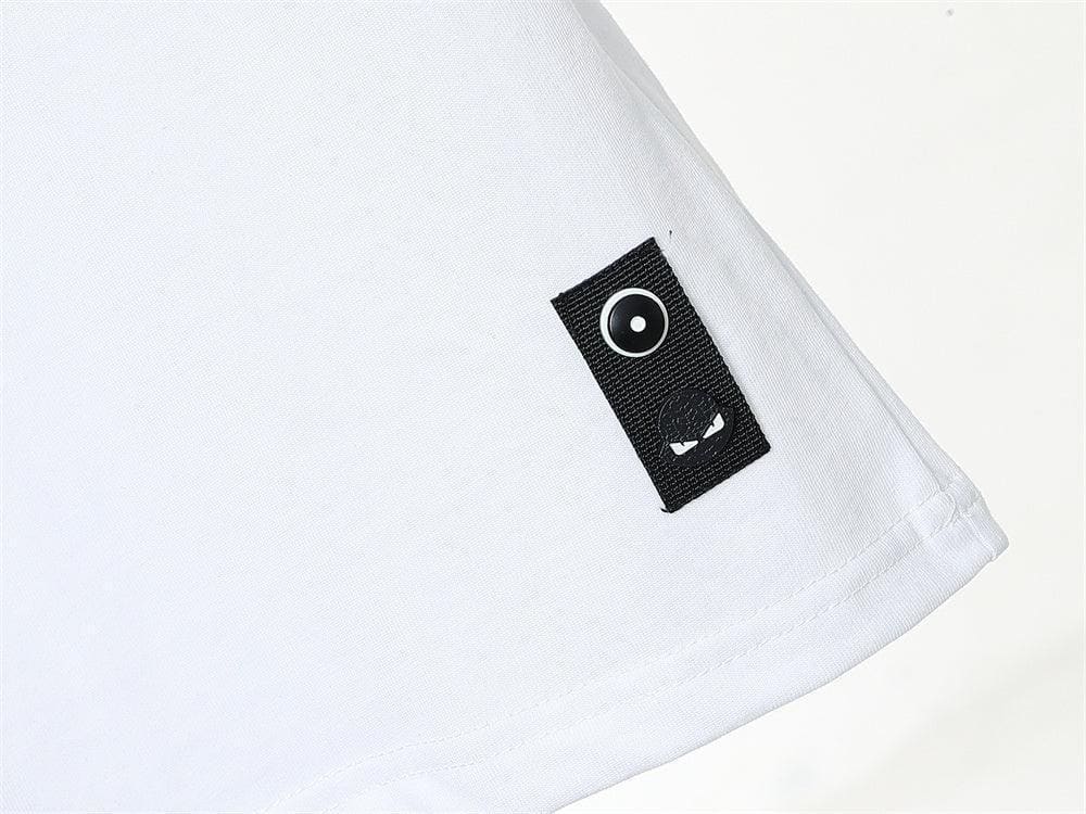Fendi T-Shirt without Collar 'White' | Banlieue91