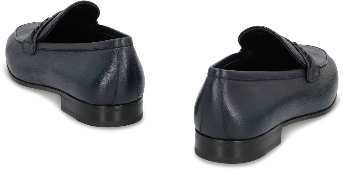 Ferragamo Leather Moccasins for Men | Banlieue91