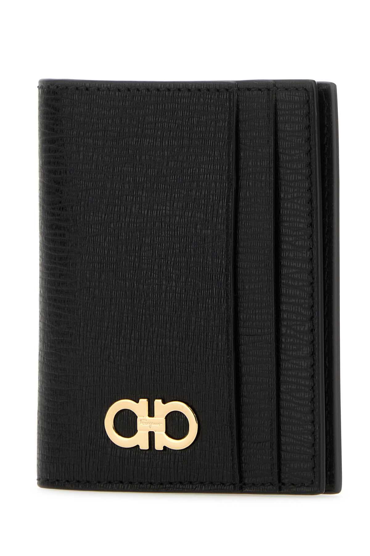 Ferragamo Men's Mini Leather Card Holder | Banlieue91