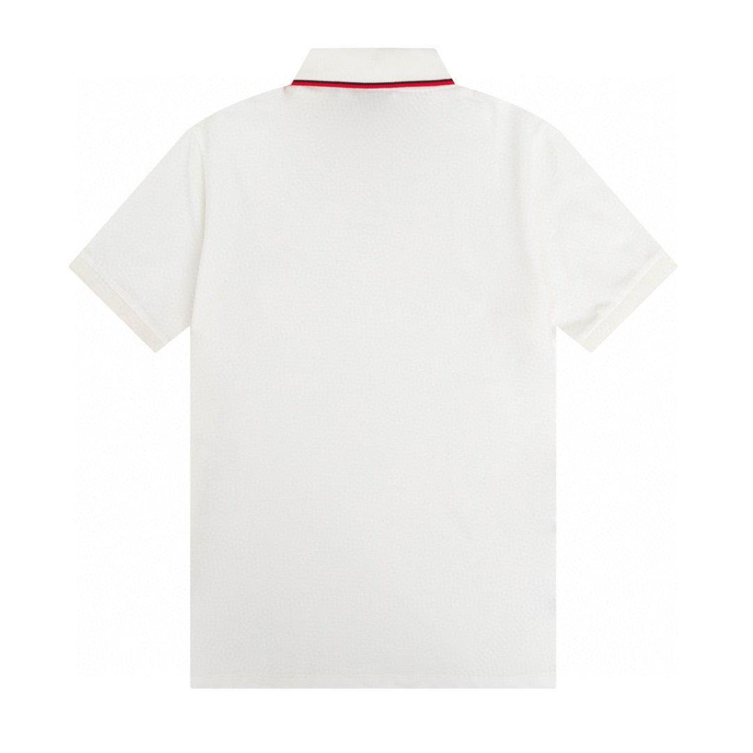 Burberry White T-Shirt With Collar - Banlieue91