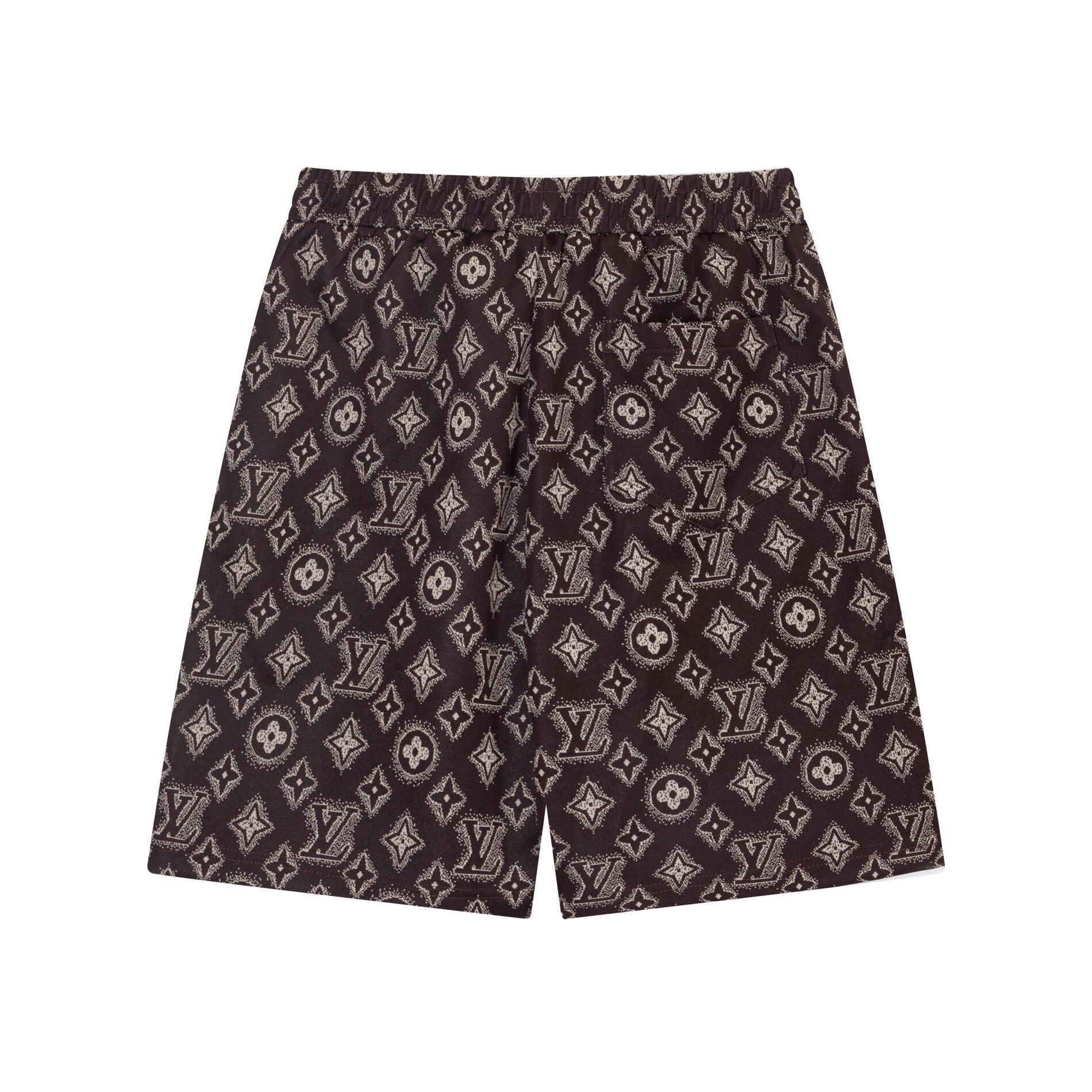 Louis Vuitton Sport Short Pant 'Brown' - Banlieue91