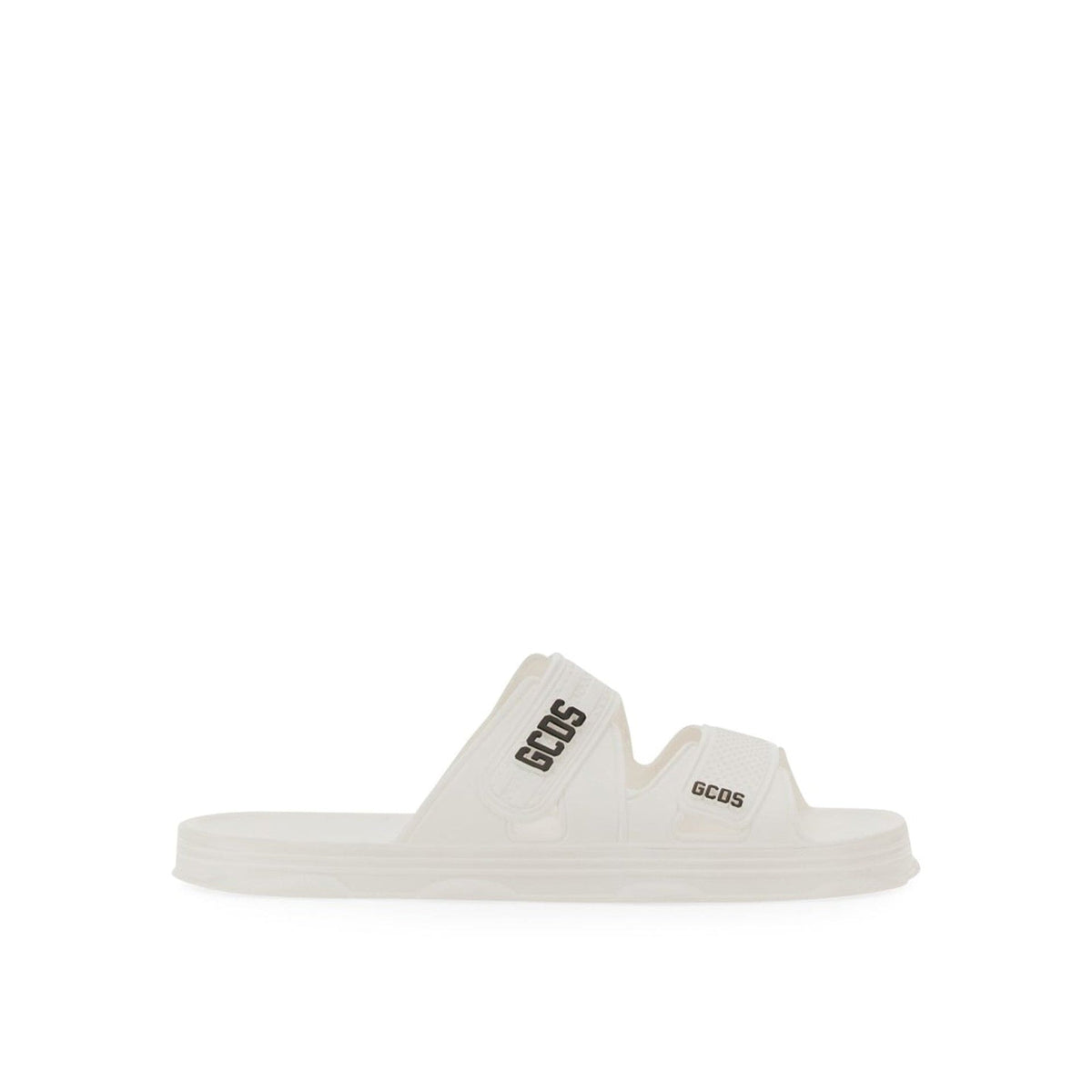 Gcds Rubber Logo Flats Sandals | Banlieue91