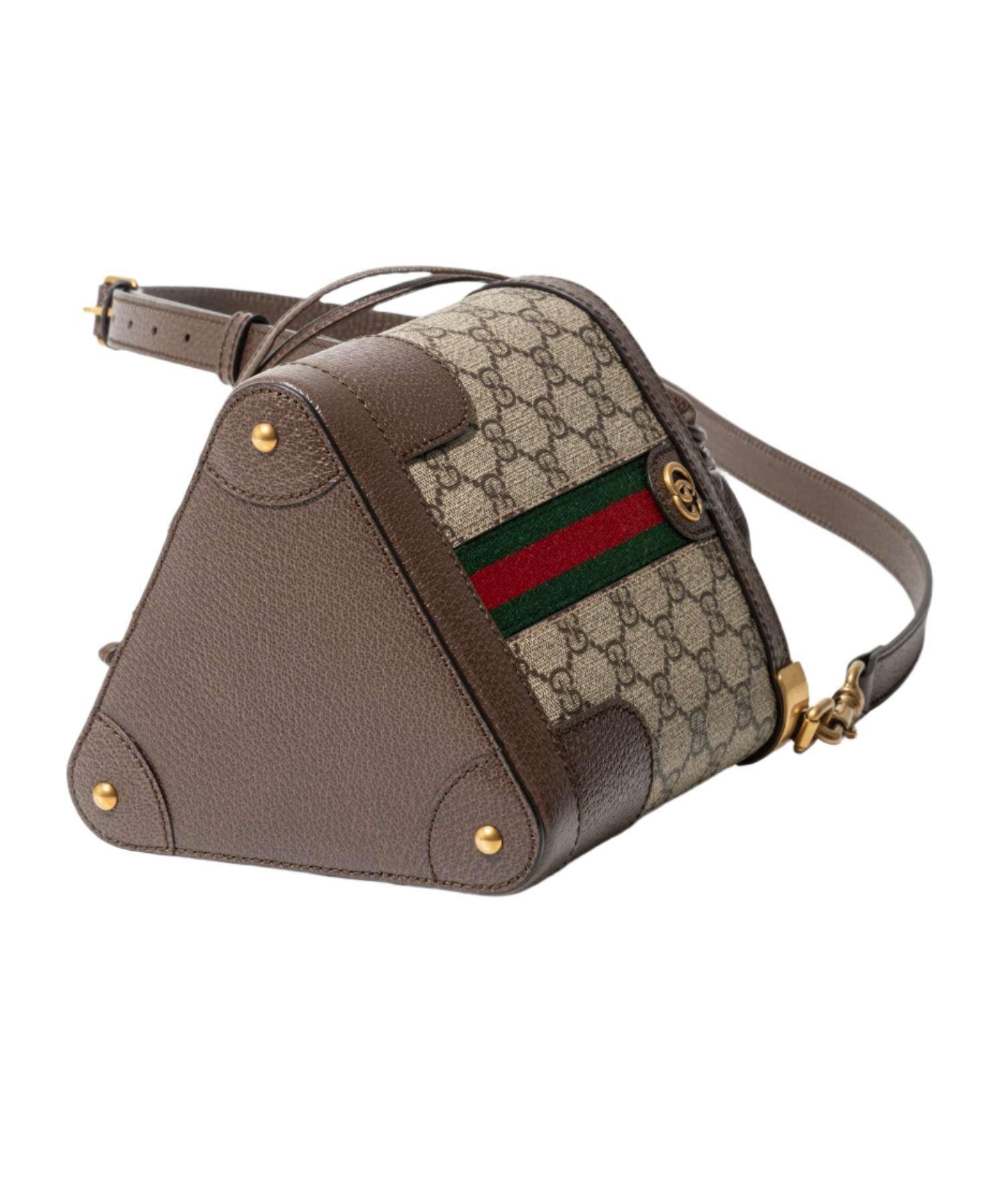 Gucci GG Supreme Canvas Bucket Bag Beige - Banlieue91