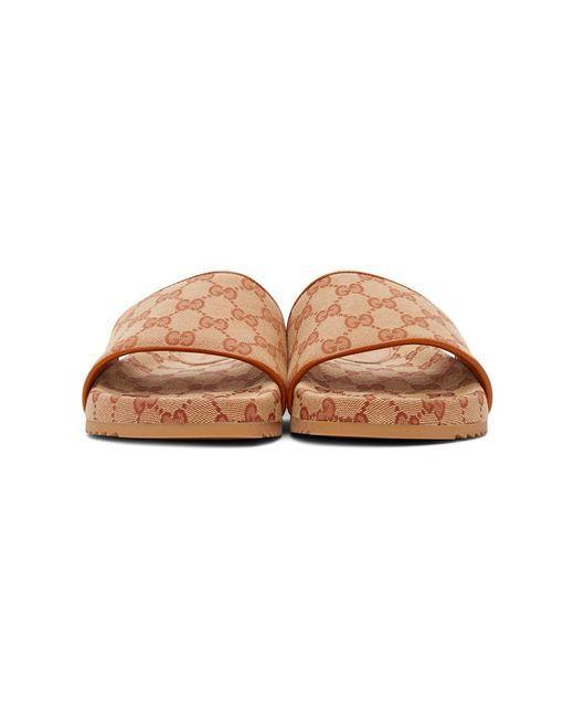 GUCCI Men's Luxury Leather Slippers - New with Tags and Box - Banlieue91 -