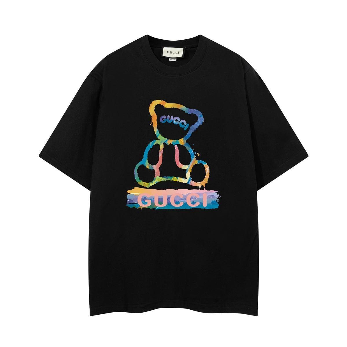 Gucci Black Cotton T-Shirt - Luxury Crew Neck Tee | Banlieue91