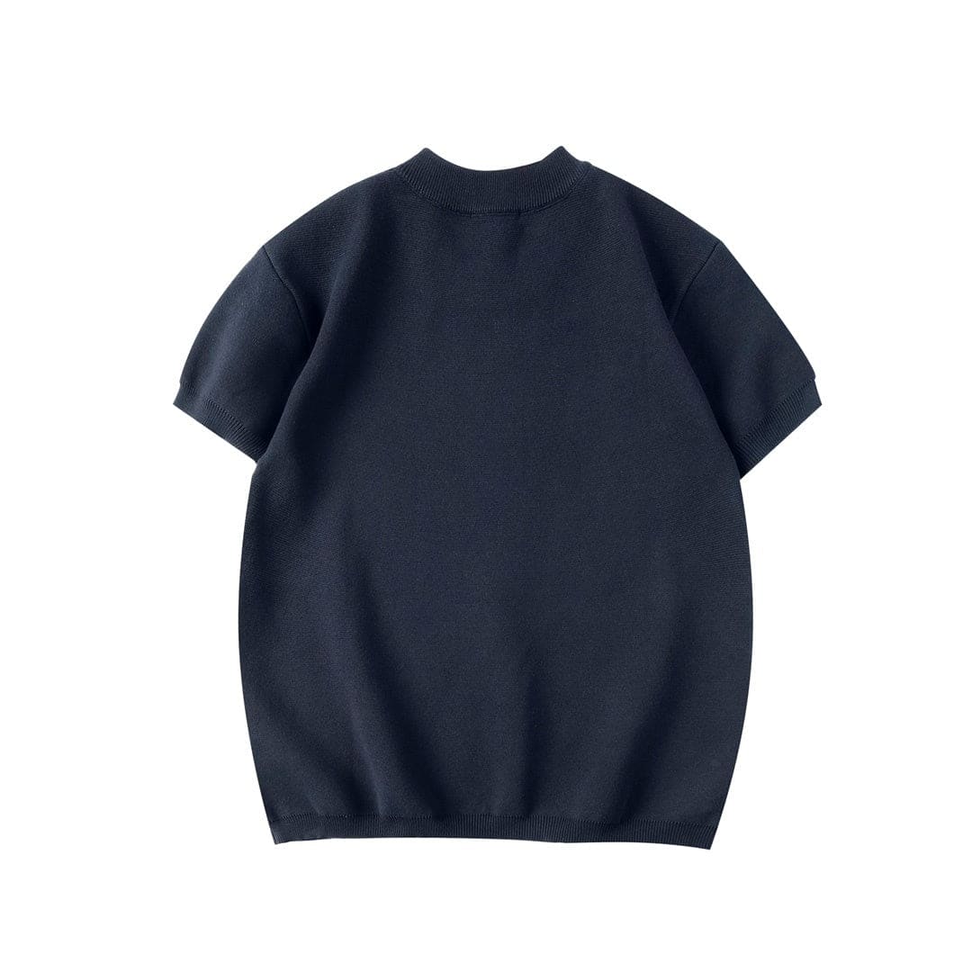 Gucci Black T-Shirt No Collar | Luxury Cotton Streetwear | Banlieue91
