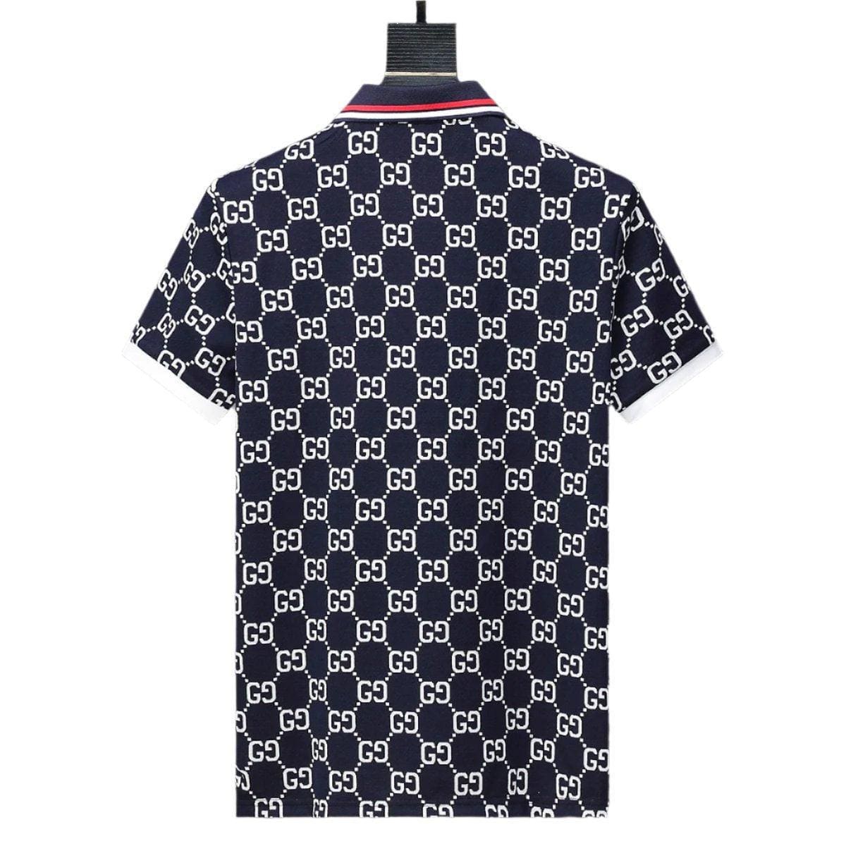 Gucci Black T-shirt with a collar | Banlieue91