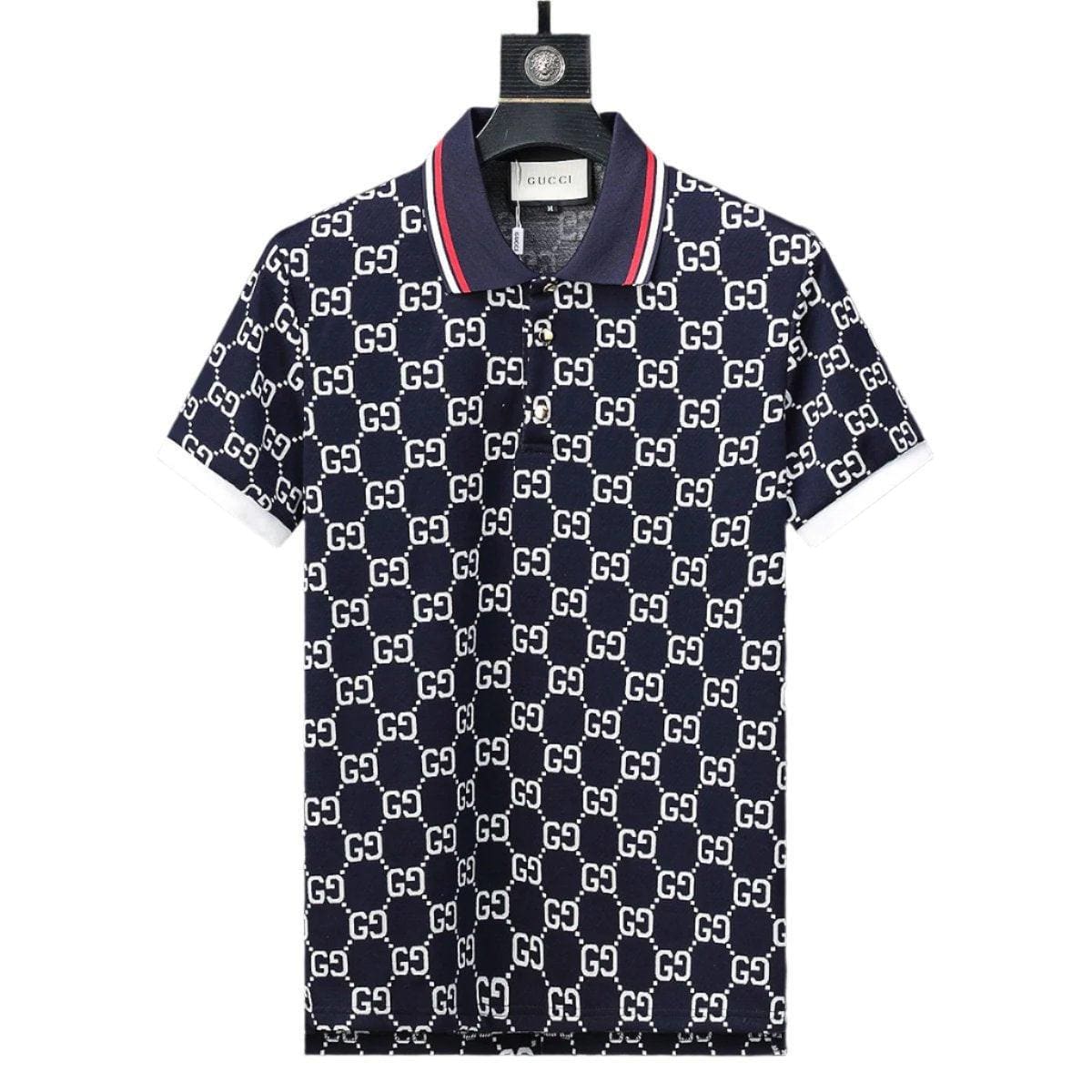 Gucci Black T-shirt with a collar | Banlieue91