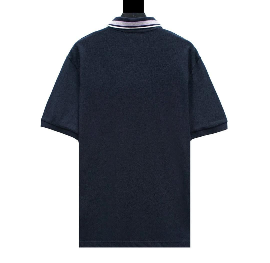Gucci Blue T-shirt with a collar | Banlieue91