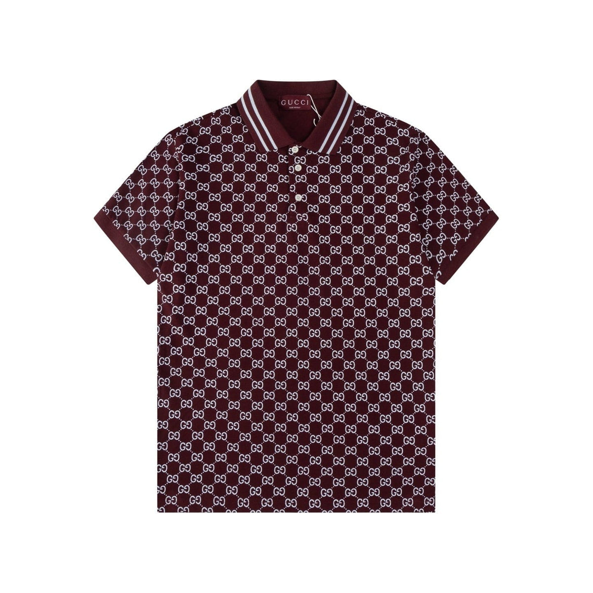 Gucci Collar T-Shirt - Premium Cotton Men's Tee | Banlieue91