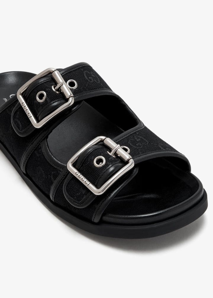 GUCCI Fabric Slippers for Men | Banlieue91