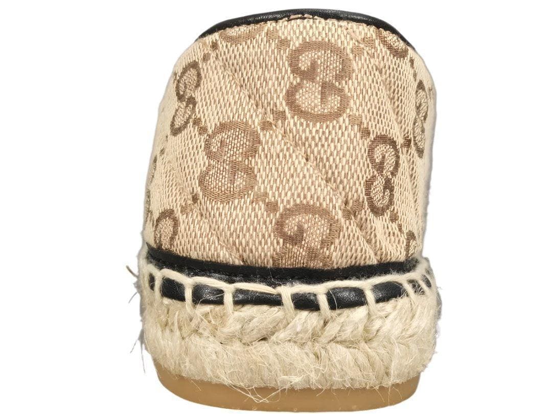Gucci GG Matelassé Espadrille Marmont Flat Slip On | Banlieue91