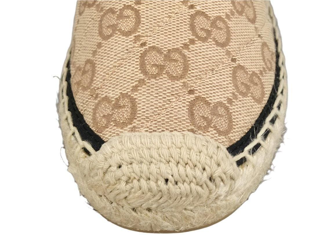 Gucci GG Matelassé Espadrille Marmont Flat Slip On | Banlieue91