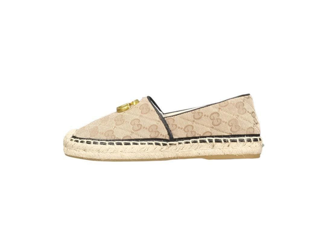 Gucci GG Matelassé Espadrille Marmont Flat Slip On | Banlieue91