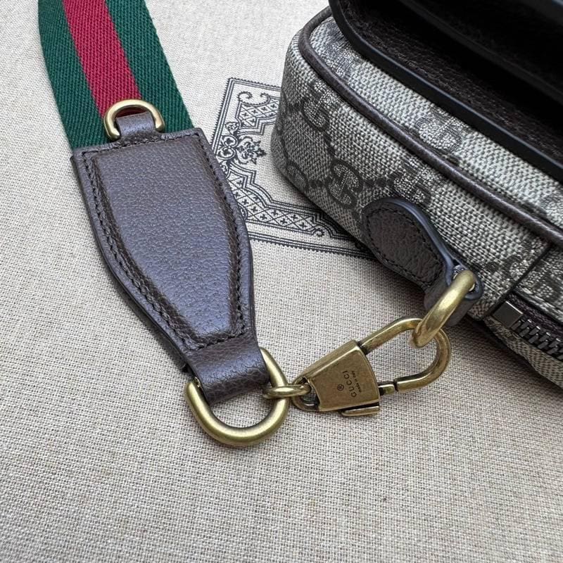 Gucci Grey GG Supreme Super Mini Bag | Banlieue91