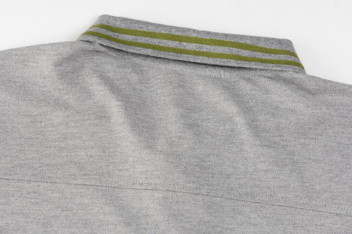 Gucci Luxury T-shirt with Collar Grey - Premium Cotton Comfort | Banlieue91