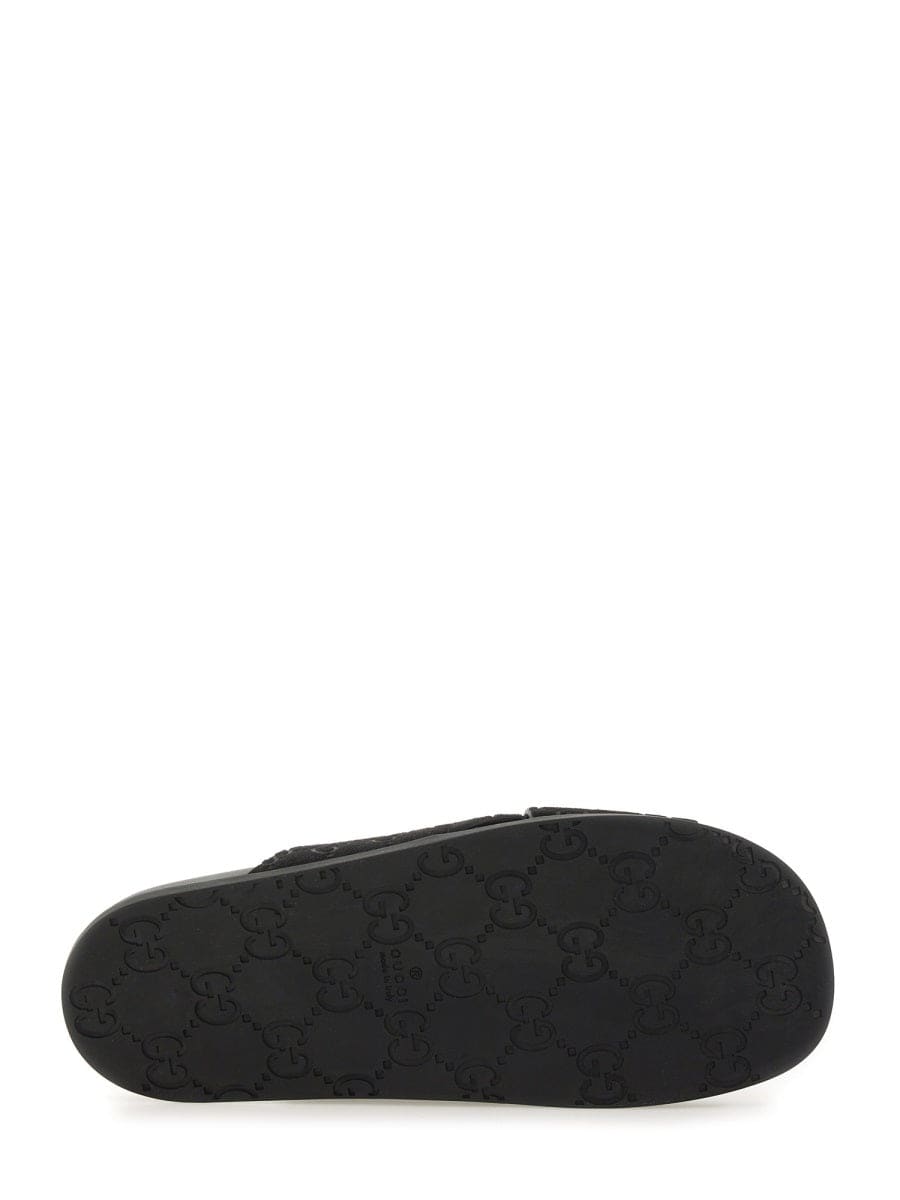 GUCCI Men's GG Pattern Slider Sandals - Stylish Comfort for Spring/Summer 2025, Made in Italy | Banlieue91