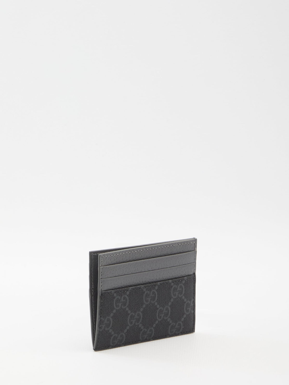 GUCCI Mini Fabric and Leather Card Holder | Banlieue91