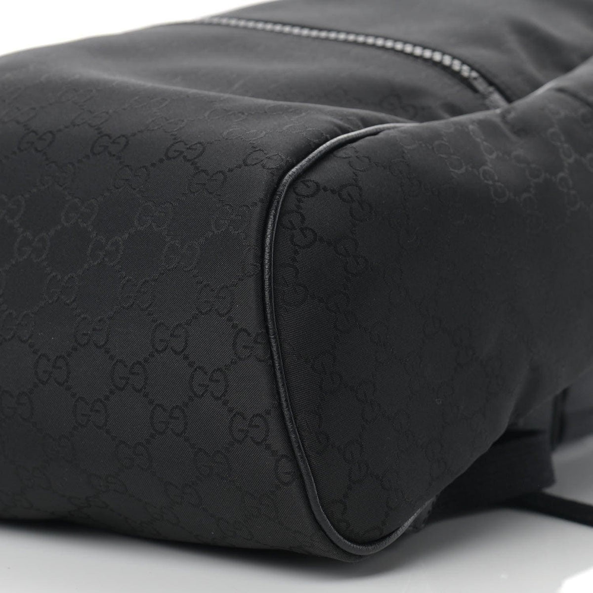 Gucci Nylon Monogram Slim Backpack Black | Banlieue91