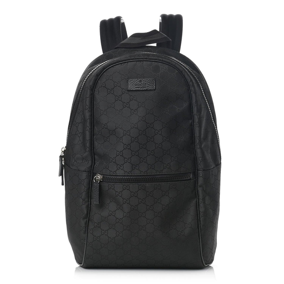 Gucci Nylon Monogram Slim Backpack Black | Banlieue91