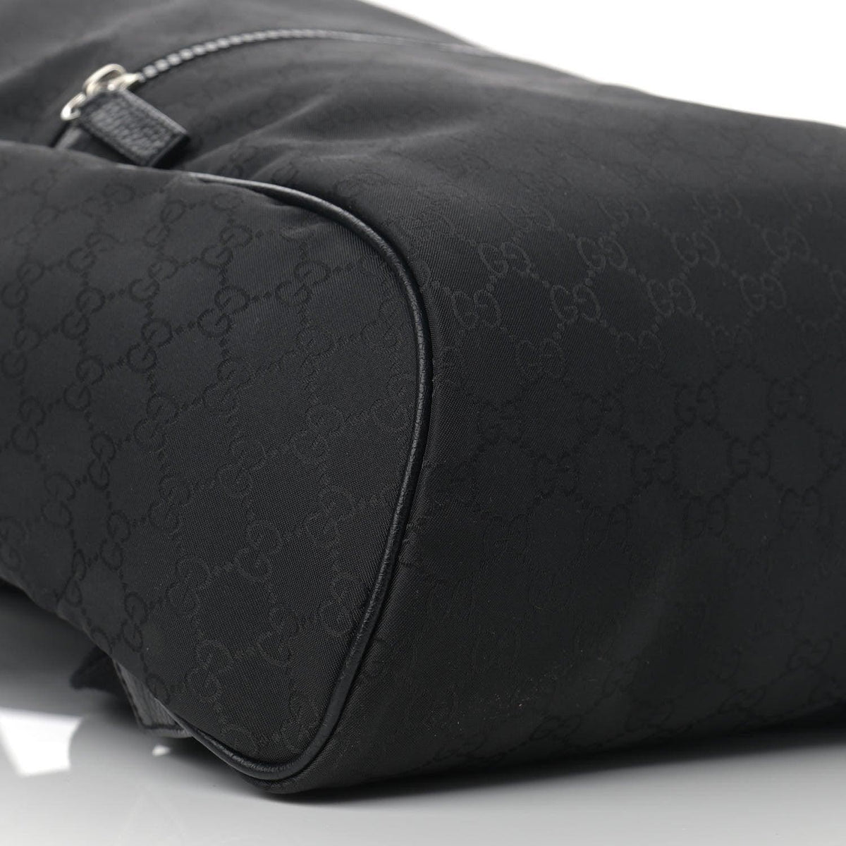 Gucci Nylon Monogram Slim Backpack Black | Banlieue91
