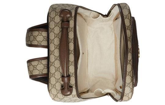 Gucci Ophidia GG Medium Backpack 'Beige Ebony' | Banlieue91