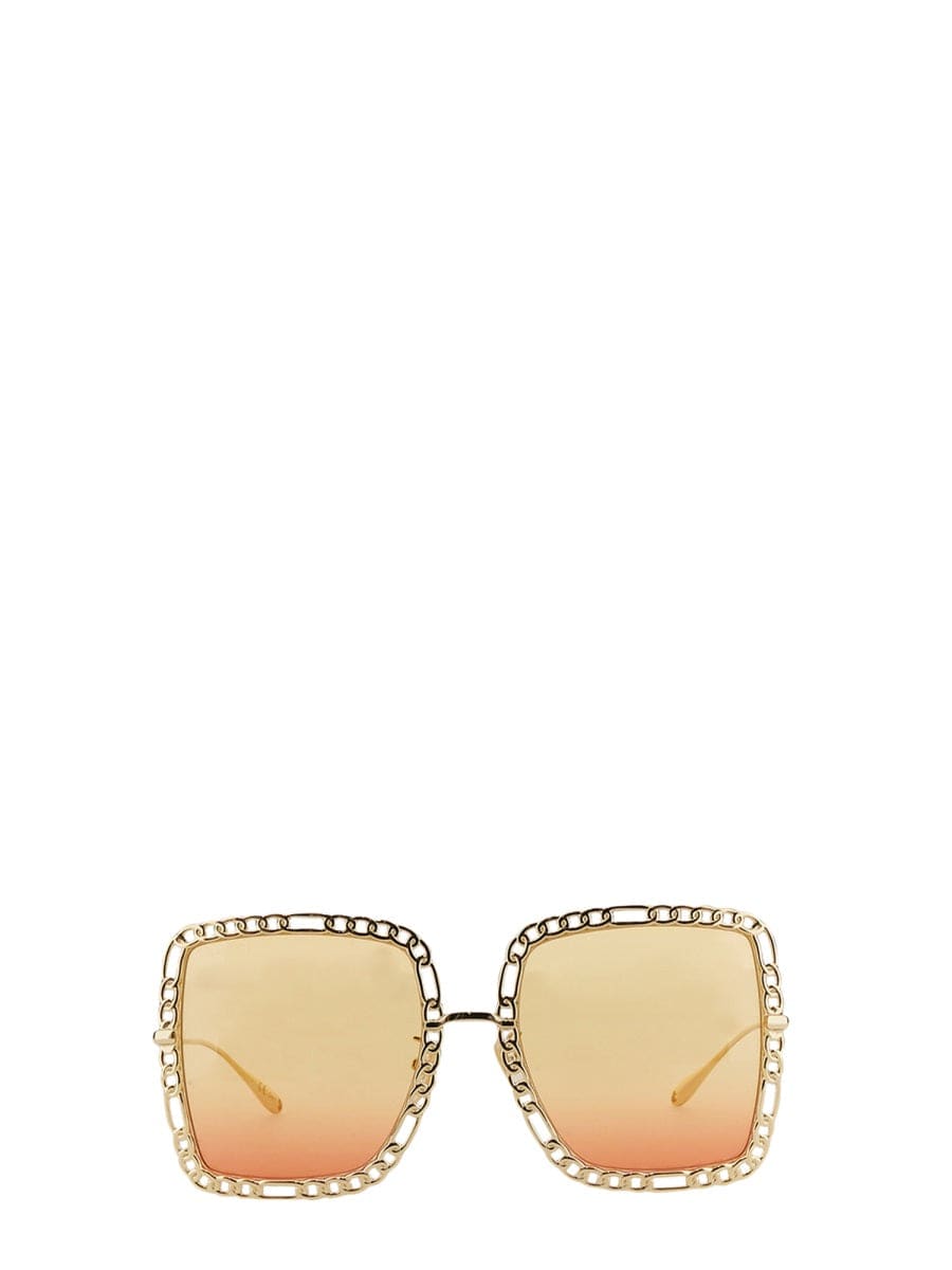 GUCCI Rectangular Mini Sunglasses for Women | Banlieue91