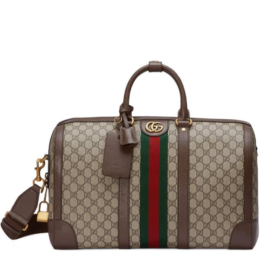Gucci Small GG Supreme Savoy Duffle Bag | Banlieue91