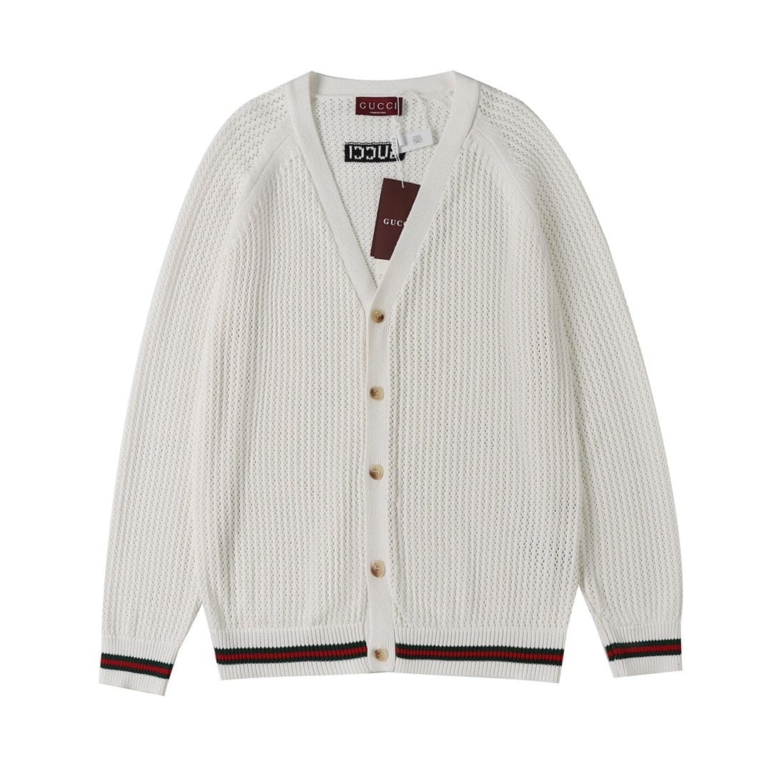 Gucci Sylvie Web-stripe cardigan | Banlieue91