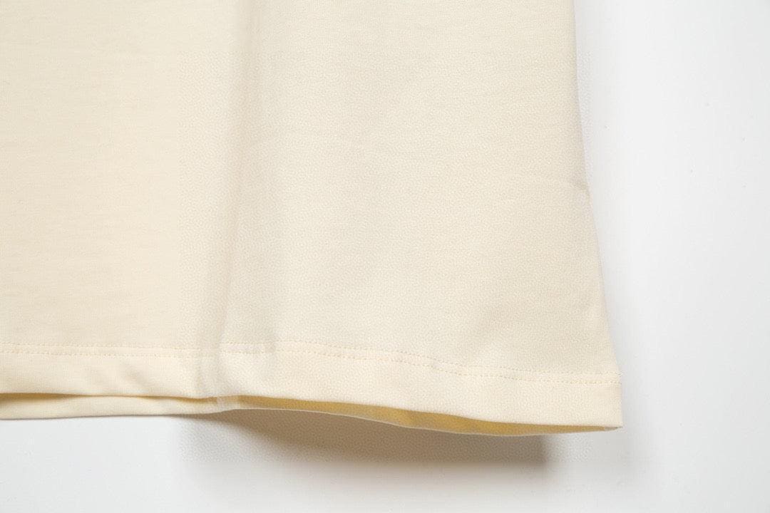 Gucci T-Shirt Beige Crew Neck - Luxury Cotton Essential | Banlieue91