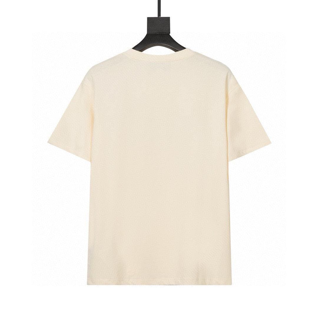 Gucci T-Shirt Beige Crew Neck - Luxury Cotton Essential | Banlieue91