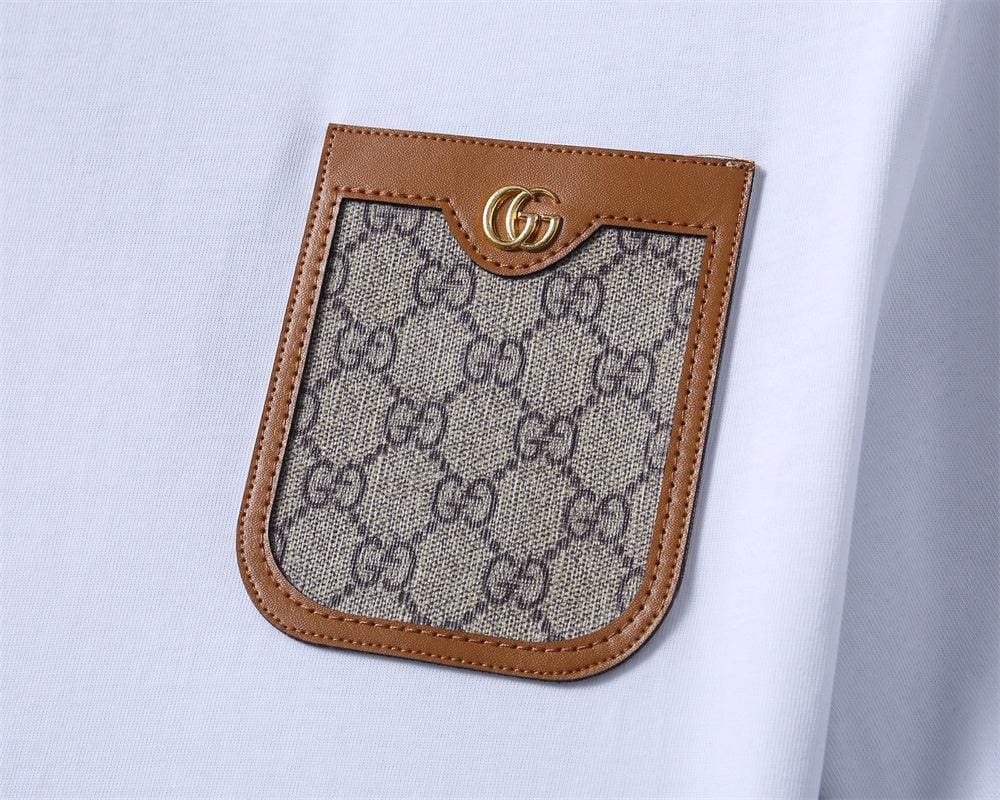 Gucci T-Shirt White Crew Neck Premium Cotton – Luxury Essential | Banlieue91