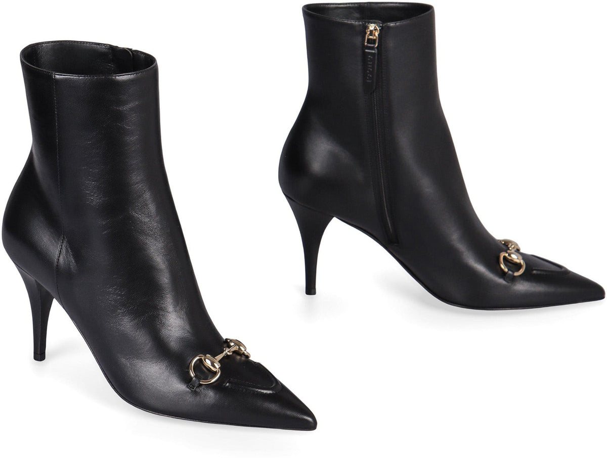 GUCCI Tapered High Heel Ankle Boots - 8.5 cm | Banlieue91
