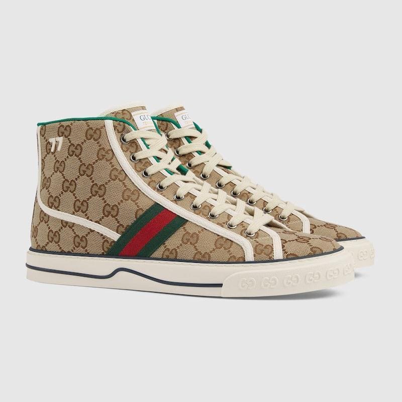 Gucci Tennis 1977 Canvas High Top | Banlieue91