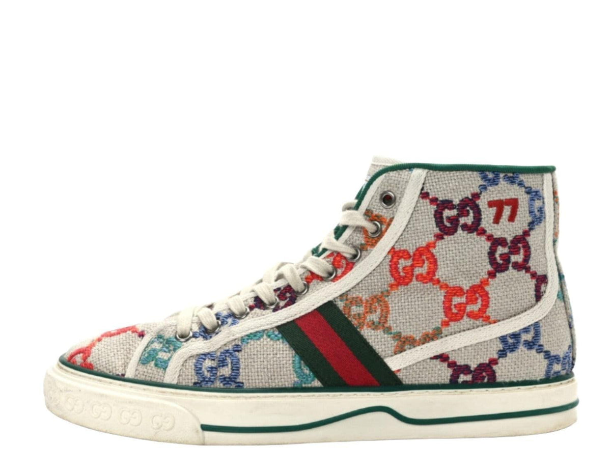 Gucci Tennis 1977 Canvas High Top | Banlieue91