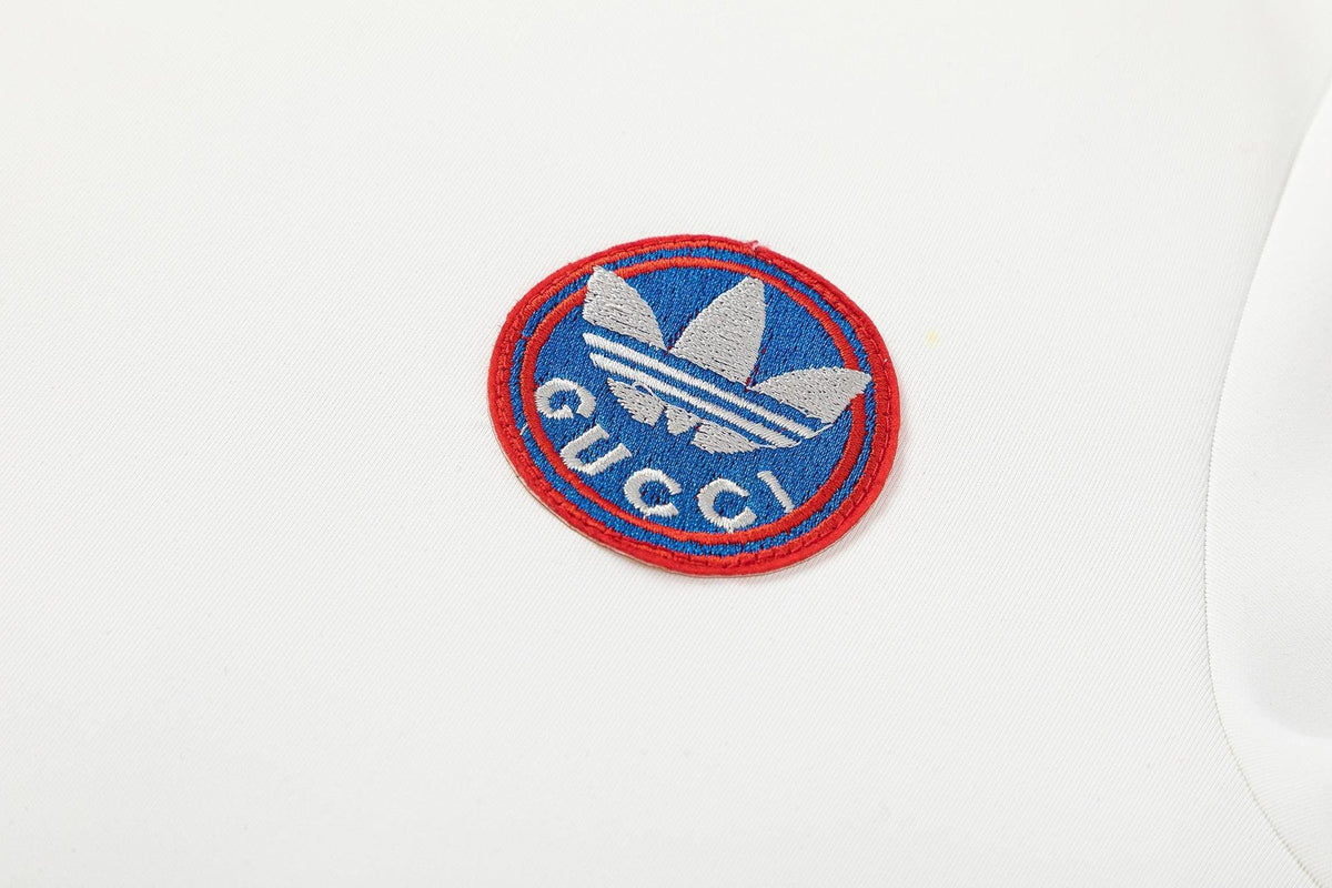 Gucci x adidas Cotton Jersey Jacket White | Banlieue91