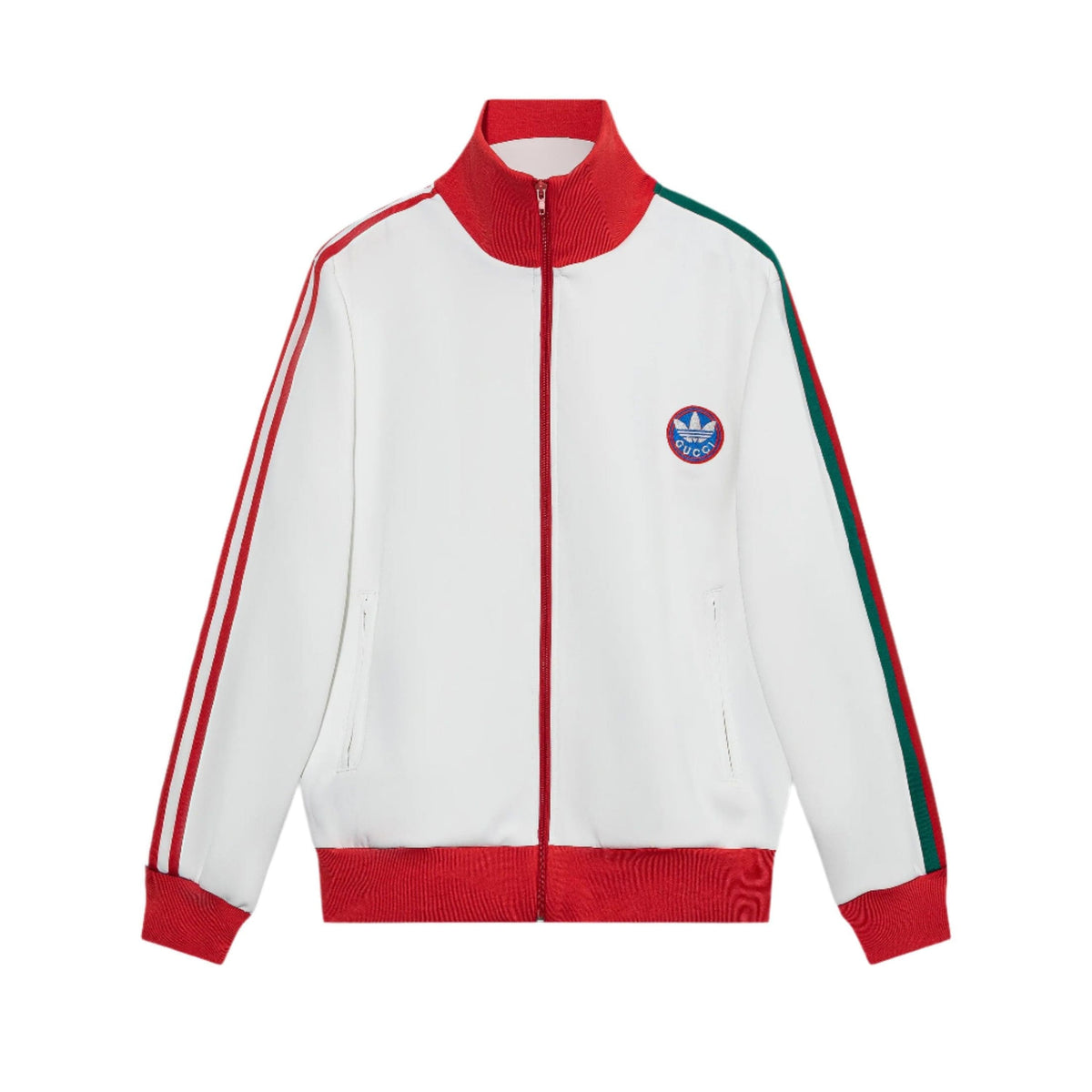 Gucci x adidas Cotton Jersey Jacket White | Banlieue91