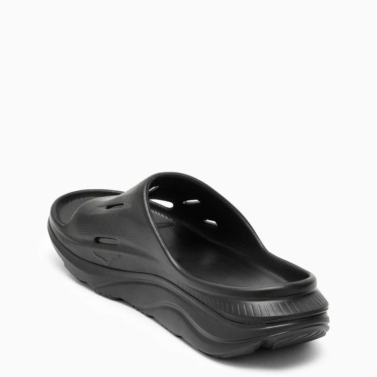 Hoka One One Black Ora Recovery Slide 3 | Banlieue91