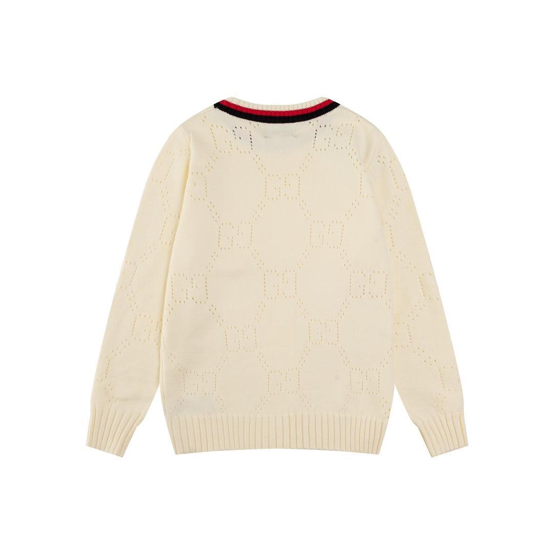 Perforated Gucci GG cotton sweater - Banlieue91